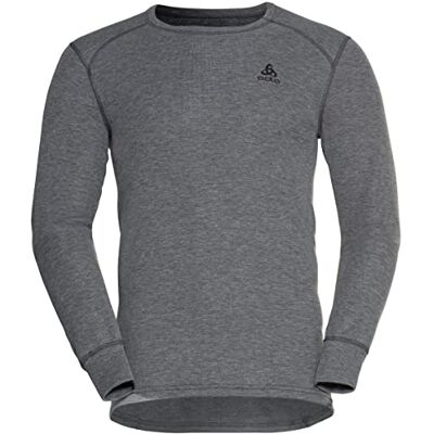 Odlo Herr Bl Top Crew Neck L/S Active Warm Eco långärmad skjorta Odlo Herr Bl Top Crew Neck L/S Active Warm Eco långärmad skjorta