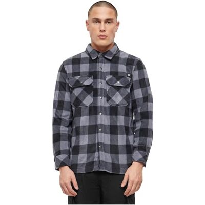 Brandit herr Jeff Fleece Shirt Långärmad Skjorta Brandit herr Jeff Fleece Shirt Långärmad Skjorta