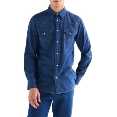 Wrangler , herrskjorta, västerländsk skjorta Wrangler , herrskjorta, västerländsk skjorta