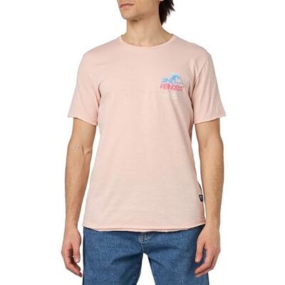 KEY LARGO KEYLARGO Män T-shirts MT Sound Round, Rökig rosa (1326), L KEY LARGO KEYLARGO Män T-shirts MT Sound Round, Rökig rosa (1326), L