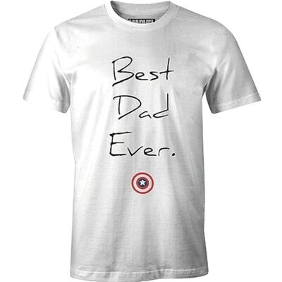 Marvel MEMARCOTS232 T-shirt, vit, S herr Marvel MEMARCOTS232 T-shirt, vit, S herr