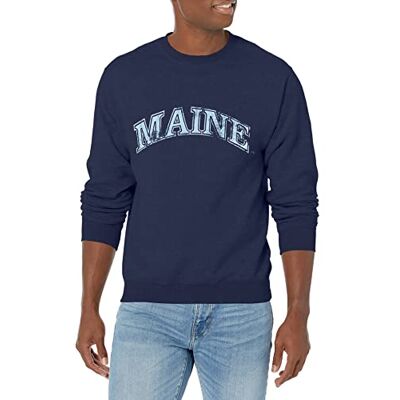 SDI NCAA Maine Black Bears 50/50 blandad 8 oz vintage båge rund hals tröja SDI NCAA Maine Black Bears 50/50 blandad 8 oz vintage båge rund hals tröja
