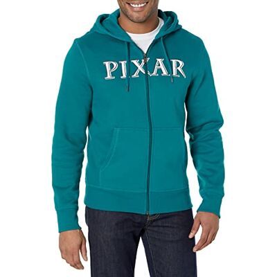 Amazon Essentials Disney Marvel Star Wars Herr Fleecehoodie, tröja med full dragkedja (finns i Big & Tall)., Pixar-logotyp, XL Amazon Essentials Disney Marvel Star Wars Herr Fleecehoodie, tröja med full dragkedja (finns i Big & Tall)., Pixar-logotyp, XL
