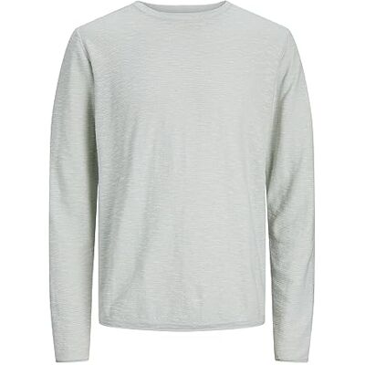 JACK & JONES Jjelinen Knit Crew Neck Sn, Lugnande hav, S JACK & JONES Jjelinen Knit Crew Neck Sn, Lugnande hav, S