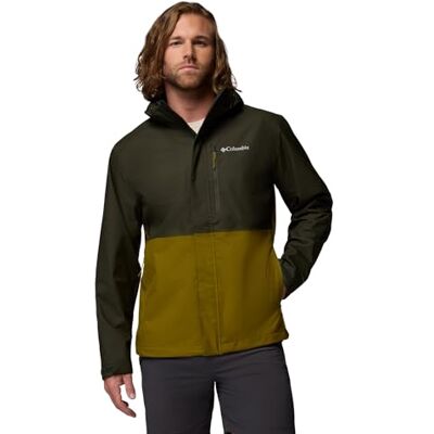 Columbia Hikebound 2 vattentät regnjacka för män, skumgrön, XL Columbia Hikebound 2 vattentät regnjacka för män, skumgrön, XL