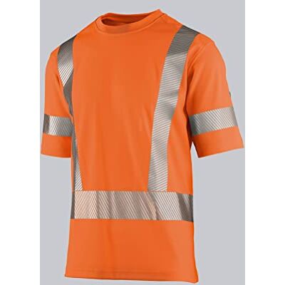 BP 2136-261-0065 T-shirt för henne och honom, 50% bomull/50% polyester, warnorange, normal passform, storlek L BP 2136-261-0065 T-shirt för henne och honom, 50% bomull/50% polyester, warnorange, normal passform, storlek L