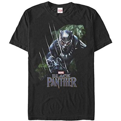 Marvel Unisex Avengers Classic-Green Panther Organic Short Sleeve t-shirt, svart, S, svart, S Marvel Unisex Avengers Classic-Green Panther Organic Short Sleeve t-shirt, svart, S, svart, S