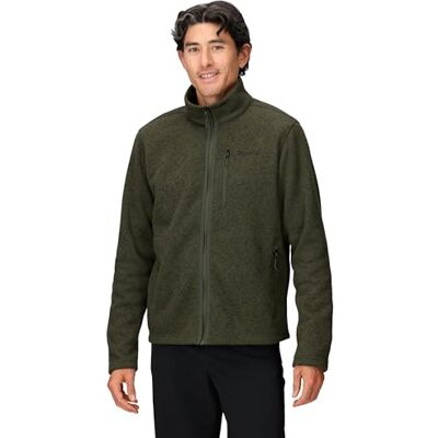 Marmot Män Drop Line Jacket, Varm Fleecejacka, Jacka Med Hel Dragkedja, Andningsbar, Vindavvisande Kroppsvärmare, Packbar, För Vandring Och Skidåkning, Nori Heather, S Marmot Män Drop Line Jacket, Varm Fleecejacka, Jacka Med Hel Dragkedja, Andningsbar, Vindavvisande Kroppsvärmare, Packbar, För Vandring Och Skidåkning, Nori Heather, S