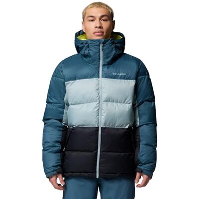 Columbia Slope Style Jacket, Omni-Heat reflekterande, avancerad vattenavstötning, justerbar huva, puderkjol, skidpassficka, inre säkerhetsficka herr Columbia Slope Style Jacket, Omni-Heat reflekterande, avancerad vattenavstötning, justerbar huva, puderkjol, skidpassficka, inre säkerhetsficka herr