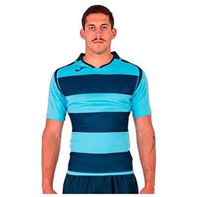 Joma Prorugby II grön gul M/C kortärmad T-shirt unisex vuxen Joma Prorugby II grön gul M/C kortärmad T-shirt unisex vuxen