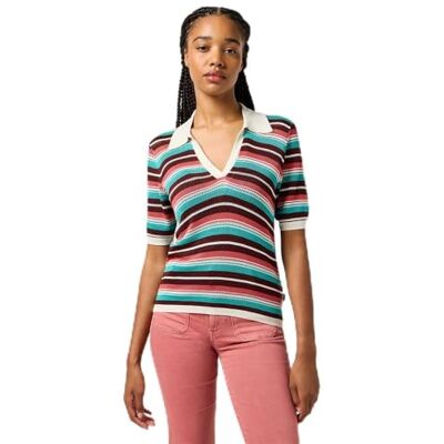 Wrangler Knit Polo, latigo bay, XS Wrangler Knit Polo, latigo bay, XS