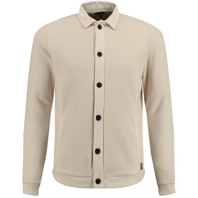 KEY LARGO KEYLARGO Klsteve jacka för män kofta, Beige (1004), XXL KEY LARGO KEYLARGO Klsteve jacka för män kofta, Beige (1004), XXL