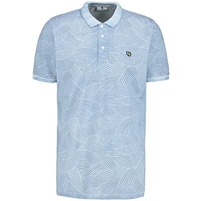 Garcia Pikétröja för män, Dusty Blue, S, Dammblå, S Garcia Pikétröja för män, Dusty Blue, S, Dammblå, S