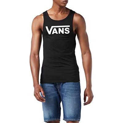 Vans Klassisk tank stickad topp för män, Svart (svart-fwhite Y28), XS Vans Klassisk tank stickad topp för män, Svart (svart-fwhite Y28), XS