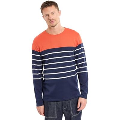 Armor-lux Armor Lux Heritage Vattentät Vareuse Herr, Marine Deep/Paprika H25/Mi, M Armor-lux Armor Lux Heritage Vattentät Vareuse Herr, Marine Deep/Paprika H25/Mi, M