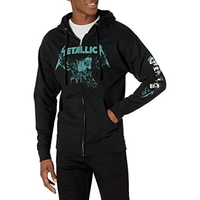Metallica Sweatshirt med huva, Svart, XL Metallica Sweatshirt med huva, Svart, XL