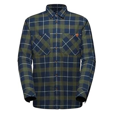 Mammut Alvra Långärmad T-shirt Herr marin-mörk marsh XXL Mammut Alvra Långärmad T-shirt Herr marin-mörk marsh XXL