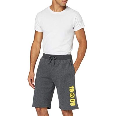 Dortmund Borussia BVB-shorts Erw. Storlek M, antracit, M Dortmund Borussia BVB-shorts Erw. Storlek M, antracit, M