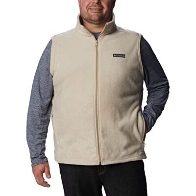 Columbia Steens Mountain Vest, antik fossil, 2X, large, för män. Columbia Steens Mountain Vest, antik fossil, 2X, large, för män.