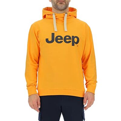Jeep J Stort tryck huvjacka J23s Lång tröja för män Jeep J Stort tryck huvjacka J23s Lång tröja för män