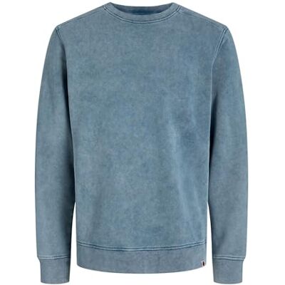 R.d.d. royal denim division R.d. Royal denim division Rdddawson Overdye Crew Neck Sweat L/S Sn, orion blå, XL R.d.d. royal denim division R.d. Royal denim division Rdddawson Overdye Crew Neck Sweat L/S Sn, orion blå, XL