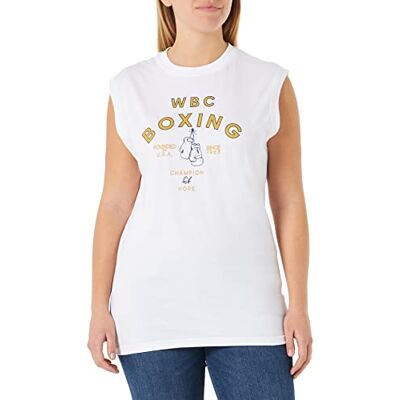 adidas WBC Sleevelss T-shirt, vit, L blandad, Vitt och blått, L adidas WBC Sleevelss T-shirt, vit, L blandad, Vitt och blått, L