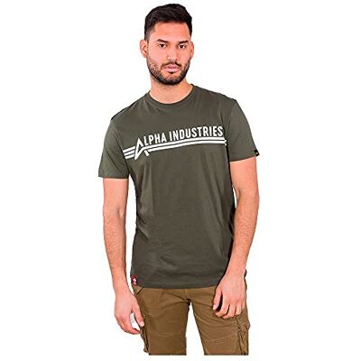 Alpha Industries T-tröja för män Dark Olive Alpha Industries T-tröja för män Dark Olive