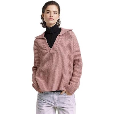 G-STAR Tung stickad lös pikétröja, Flerfärgad (Lt Berry Mist Melange D25220-d890-g859), L G-STAR Tung stickad lös pikétröja, Flerfärgad (Lt Berry Mist Melange D25220-d890-g859), L