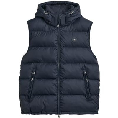 GANT ACTIVE CLOUD VEST, Kvällsblå, S GANT ACTIVE CLOUD VEST, Kvällsblå, S