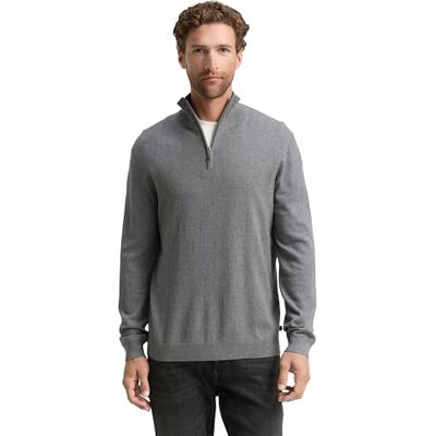 TOM TAILOR herrtröja, 38679 – Klassisk mörkgrå melerad, 3XL TOM TAILOR herrtröja, 38679 – Klassisk mörkgrå melerad, 3XL