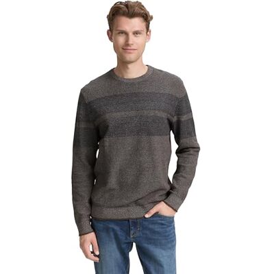 TOM TAILOR herrtröja, 38662 – Navy Cognac Cream Multi Color, M TOM TAILOR herrtröja, 38662 – Navy Cognac Cream Multi Color, M