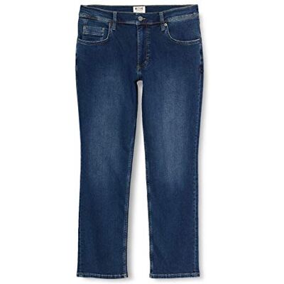 MUSTANG Herr slim fit sparkbyxor jeans, 5000-881 blå, 32W x 32L MUSTANG Herr slim fit sparkbyxor jeans, 5000-881 blå, 32W x 32L