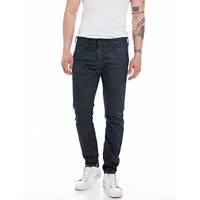 Replay herr Johnfrus jeans, 007 mörkblå, 30W / 32L Replay herr Johnfrus jeans, 007 mörkblå, 30W / 32L
