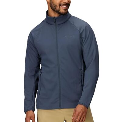 Marmot Män Leconte Fleece Jacket, Varm Fleecejacka, Jacka Med Hel Dragkedja, Andningsbar, Vindavvisande Kroppsvärmare, Packbar, För Vandring Och Skidåkning, Thunderhead, XXL Marmot Män Leconte Fleece Jacket, Varm Fleecejacka, Jacka Med Hel Dragkedja, Andningsbar, Vindavvisande Kroppsvärmare, Packbar, För Vandring Och Skidåkning, Thunderhead, XXL