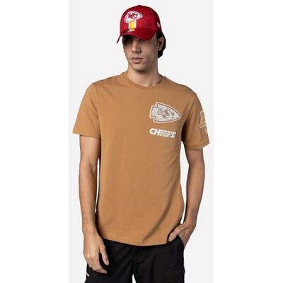 Kansas City Chiefs New Era keps NFL premium logotyp välj normal passform t-shirt ljus brons unisex Kansas City Chiefs New Era keps NFL premium logotyp välj normal passform t-shirt ljus brons unisex