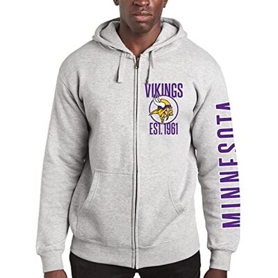 Junk Food NFL MVP Hoodie med dragkedja, sweatshirt med huva Junk Food NFL MVP Hoodie med dragkedja, sweatshirt med huva