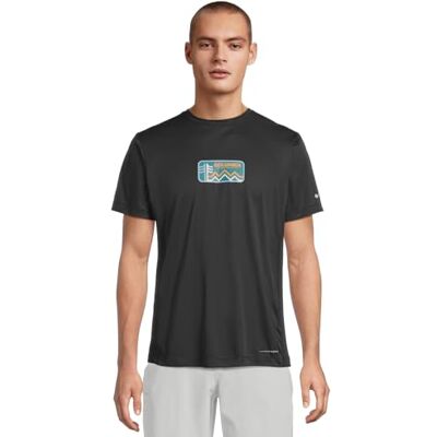 Columbia Zero Rules Light SS Graphic Crew för herrar Columbia Zero Rules Light SS Graphic Crew för herrar