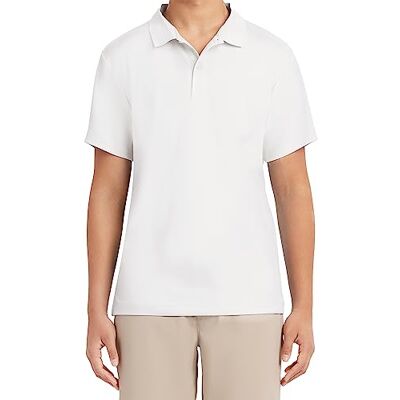 Nautica Herr Kortärmad Uniform Performance Pikétröja, Vitt, Medium 36/37 Nautica Herr Kortärmad Uniform Performance Pikétröja, Vitt, Medium 36/37