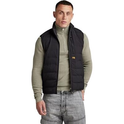 G-STAR RAW Foundation liner väst, Svart (dk black D24277-D518-6484), XL G-STAR RAW Foundation liner väst, Svart (dk black D24277-D518-6484), XL