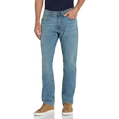 Amazon Essentials Men's Jeans atletisk passform, Ljusblå vintage, 36W / 33L Amazon Essentials Men's Jeans atletisk passform, Ljusblå vintage, 36W / 33L