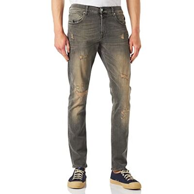 Replay Mickym jeans för män, 02s Sahara Sand, 36W / 34L Replay Mickym jeans för män, 02s Sahara Sand, 36W / 34L