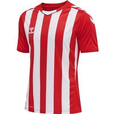 hummel Hmlcore Xk randig tröja S/S T-shirt, röd, XXX-Large, Röd, 3XL hummel Hmlcore Xk randig tröja S/S T-shirt, röd, XXX-Large, Röd, 3XL