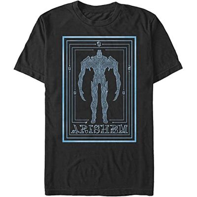 Marvel Unisex The Eternals Arishem affisch ekologisk kortärmad T-shirt, svart, XL Marvel Unisex The Eternals Arishem affisch ekologisk kortärmad T-shirt, svart, XL