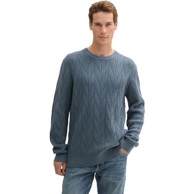 TOM TAILOR herrtröja, 27604 – Stormy Blue, XL TOM TAILOR herrtröja, 27604 – Stormy Blue, XL