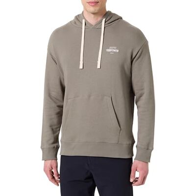 Teddy Smith S-Erol huvtröja blekt khaki herr, Faded khaki, M Teddy Smith S-Erol huvtröja blekt khaki herr, Faded khaki, M