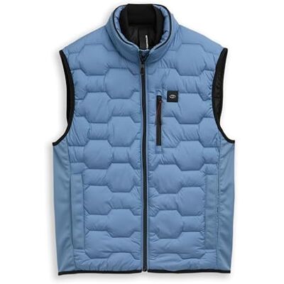 TOM TAILOR herr 1051562 väst, 37684-marinblå blå, XXL TOM TAILOR herr 1051562 väst, 37684-marinblå blå, XXL