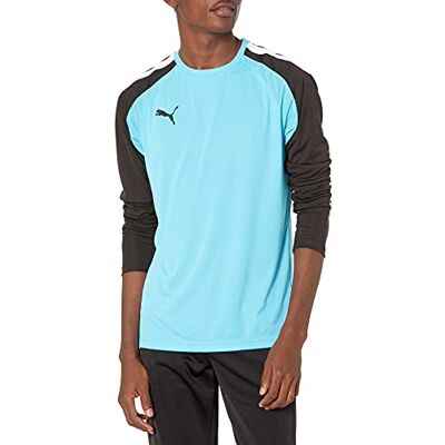 PUMA Men's Team Pacer Goalkeeper Long Sleeve Jersey, Blue Atoll Black, Medium PUMA Men's Team Pacer Goalkeeper Long Sleeve Jersey, Blue Atoll Black, Medium