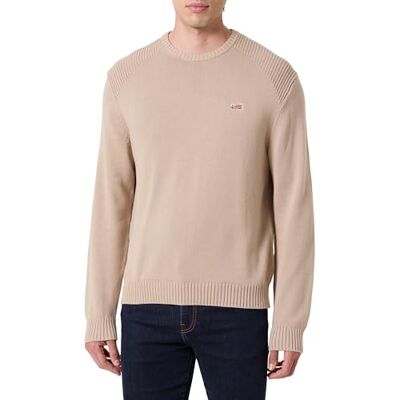 Napapijri Darel Sweater Beige, Beige, XL Napapijri Darel Sweater Beige, Beige, XL