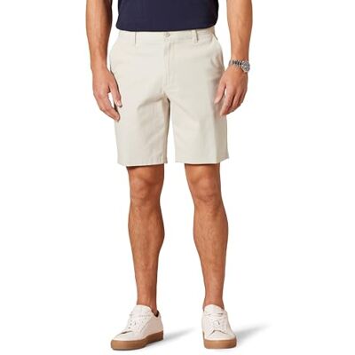 Amazon Essentials herr Slim-Fit 9" stretch chinos kort, sten, 36 Amazon Essentials herr Slim-Fit 9" stretch chinos kort, sten, 36