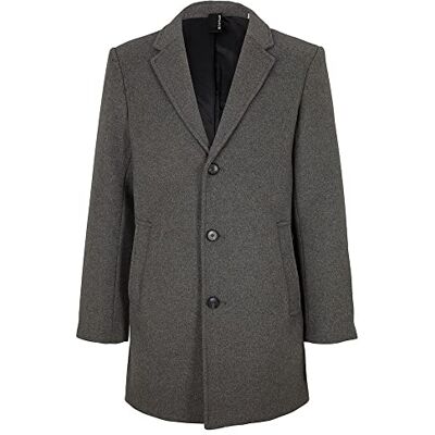 TOM TAILOR Herr ullrock 1032502, 30505 Grey Wool Structure, L TOM TAILOR Herr ullrock 1032502, 30505 Grey Wool Structure, L